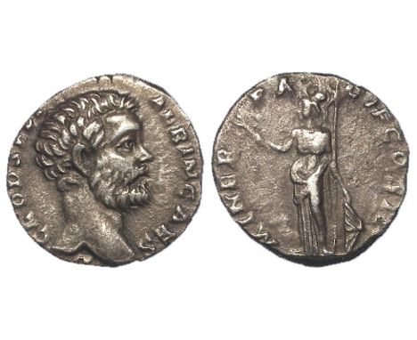 Clodius Albinus, Caesar under Septimius Severus and Governor of Britain, 193-195 A.D., Rome Mint 194 A.D., reverse:- Minerva 