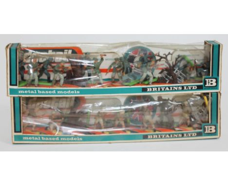 Britains Deetail 8th Army no. 7395 and Afrika Korps no. 7375  