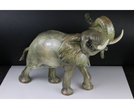 Large Goebel elephant figure, approx. 54cm long x 37cm tall 