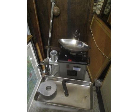 A Mobba meat grinder with accessories 