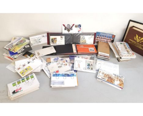 A large quantity of mixed First Day covers and stamp sets to include 'International First Day covers Honouring Americas Bicen