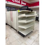Lozier wall shelving, 9'