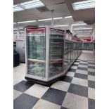 Bangor freezer doors, double-sided, 37) doors total