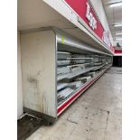 Hussmann multideck refrigerated cases, 56' run (12+12+12+12+8)