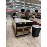 Reynolds checkstand w/ scale/scanner, printer, POS computer, & card reader