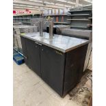 True beer tap cabinet, self-contained