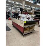 Reynolds checkstand w/ scale/scanner, printer, POS computer, & card reader
