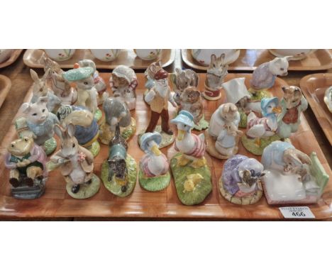 Collection of Royal Albert and Beswick Beatrix Potter figurines. (24) (B.P. 21% + VAT)