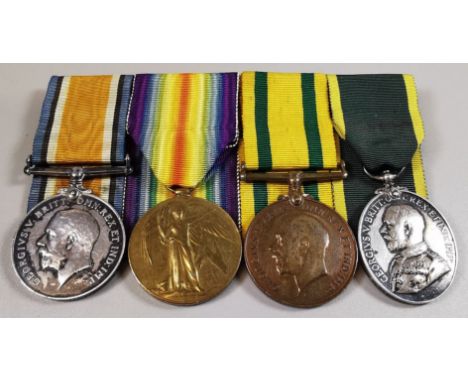 WWI Medal Group awarded to Gunner C.Routleef, Royal Artillery. *British War Medal 1914-20 (329379 GNR C.ROUTLEEF. R.A) *Victo