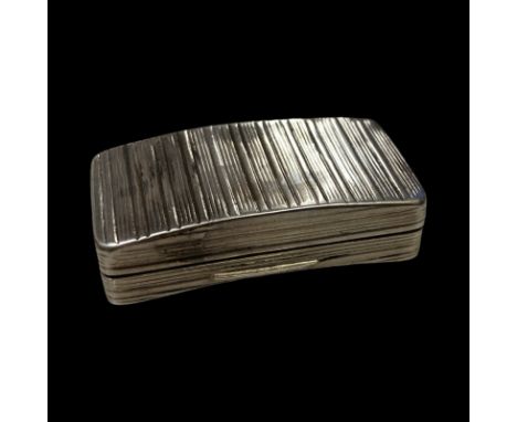 Georgian Silver Snuff Box. Birmingham 1810, John Shaw. 23 g Condition: Good. Minor wear commensurate with age and use.