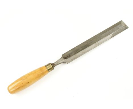 A little used 1 1/2" bevel edge paring chisel by J.FROST with boxwood handle G++