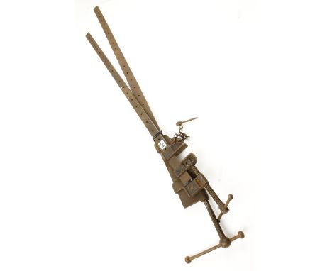 An unusual 48" sash cramp by MATHIESON and another 36" by RECORD G 