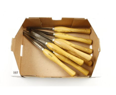 Eight turning tools by MARPLES with ash handles G++ 