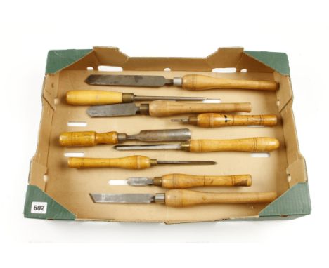 Nine turning tools G+ 