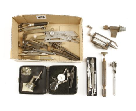 A quantity of watchmakers small hand tools etc G 
