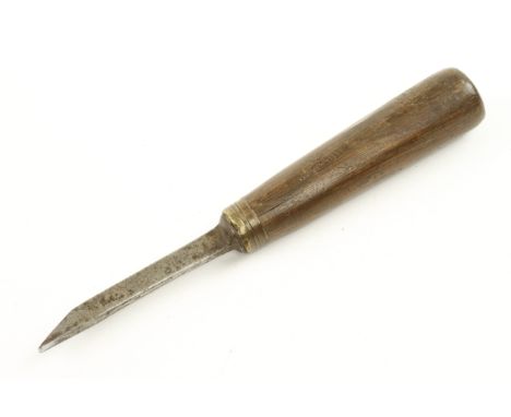 An unusually small and early 3/16" mortice chisel by MITCHELL G