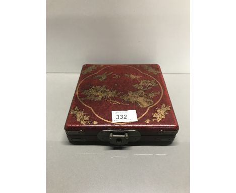 VINTAGE JAPANESE COMPASS IN CASE