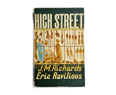 RICHARDS (J.M.)  High Street.  First Edition. wood-engraved pictorial title illus. & 24 colour lithographed plates (by Eric R