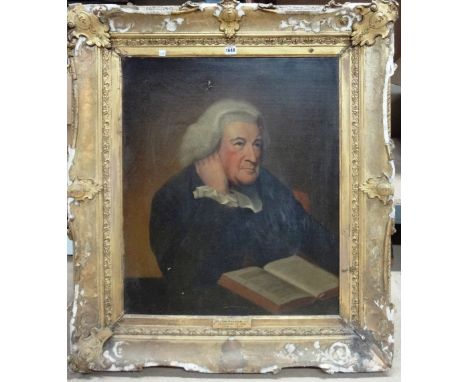 Follower of Sir Joshua Reynolds, Portrait of William Markham, Headmaster of Westminster and afterwards Archbishop of York, oi