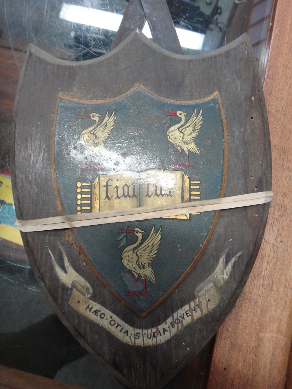 An early lead fire mark or insurance plaque for Royal