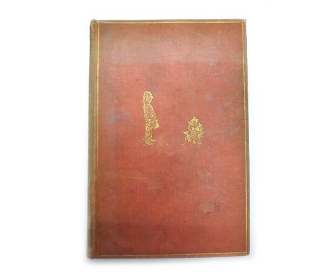 MILNE (A.A.)  The House at Pooh Corner.  First Edition. frontis. & num. illus. (by Ernest H. Shepard), half title; gilt-picto