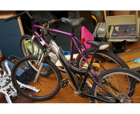 Shogun trial breaker gents bike & 1 other bike.Must be picked up by 10am Thursday or automatic storage charges will be placed