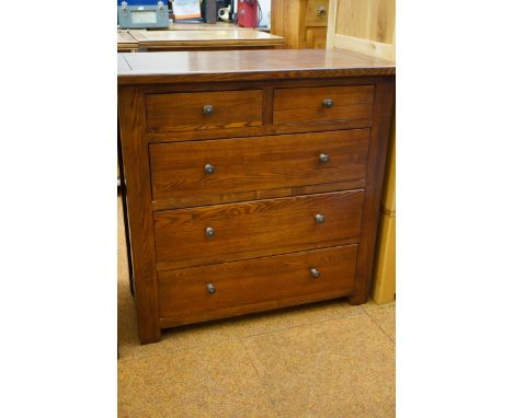 Chest of 2 over 3 good quality drawers. Must be picked up by 10am Thursday or automatic storage charges will be placed on eac