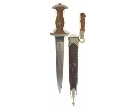 German Third Reich SA Group Franken Stormtrooper's dagger by scarce maker J.P. Sauer &amp; Sohne, Suhl.  A good example with 