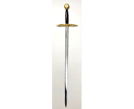 Battle of Britain Commemorative Wilkinson of London Sword. This large sword double edged blade etched inscription DEDICATED T