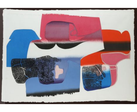 Leon Piesowocki (British b.1925), Monday Morning, colour lithograph, signed, inscribed and dated '67 lower right, 62 x 92cm. 