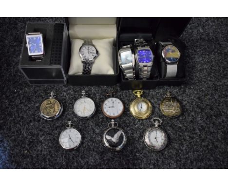 Watches - a Rotary Windsor gentleman's bracelet wristwatch; others Casio MTP 1234P 1330, Sekonda 1065AKT, etc; assorted pocke