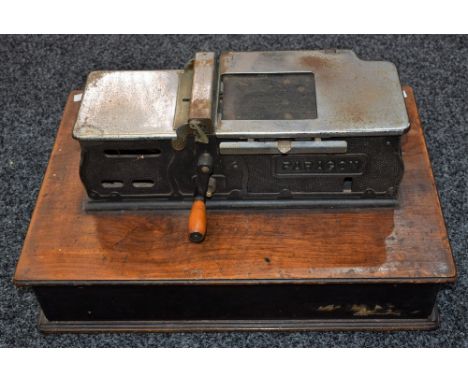 A vintage Lamson Paragon cash register