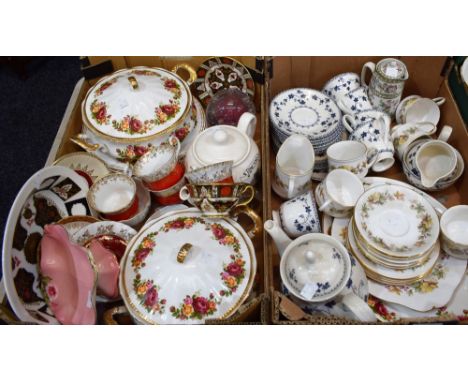 Ceramics and Glass - a Royal Doulton Yorktown pattern tea set, ref TC1013; a Royal Standard Lyndale pattern part tea set; an 