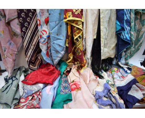 Lady's Accessories - vintage silk scarves including Hermes Poste et Cavalerie, Richard Allan, Jacqmar, BOAC, etc