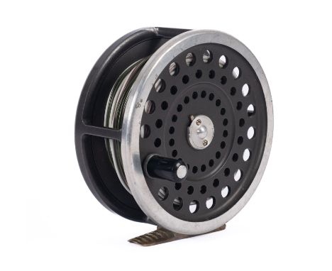 Hardy Bros, 'Marquis' No.2 Salmon Fly Fishing reel with line