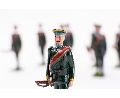 Britains toy soldiers, set 154, Types of the German Army: Prussian Infantry of the Line, Whisstock box