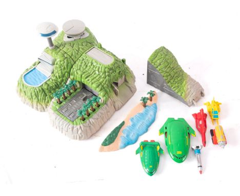 Bandai. A boxed Thunderbirds 'DX Tracy Island' , together with an unboxed example (contents unchecked for completeness)