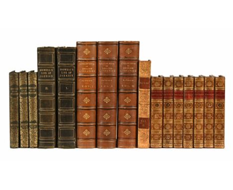 "Boswell's Life of Samuel Johnson", two volumes London 1907, "Encyclopedia of English Literature" in three volumes by David P