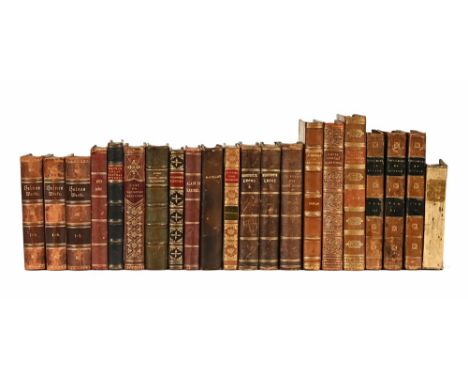 A collection of antiquarian French and German language books, and Italian book "Risposta del S. Torquato Tasso", this book is