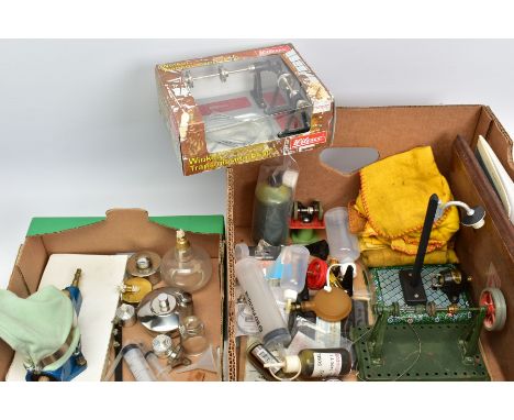A BOXED WILESCO M50 ANGLED LINESHAFT, appears complete with a quantity of flexible belts, very good condition, looks to have 