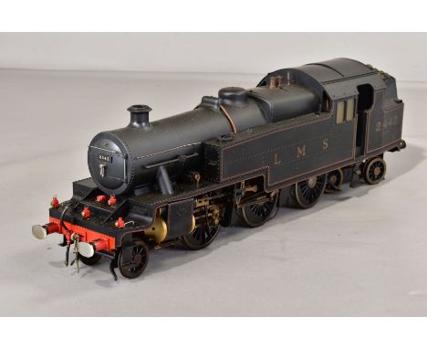 A HANDBUILT 1:16 SCALE 3.5 INCH (89MM) GAUGE STANIER CLASS 4P 2-6-4 TANK LOCOMOTIVE, not tested, has been constructed and fin