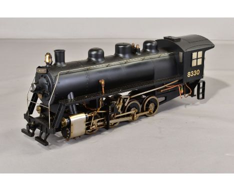 A HANDBUILT 1:16 SCALE 3.5 INCH (89MM) GAUGE LIVE STEAM MODEL OF A CANADIAN NATIONAL RAILWAYS 0-8-0 SWITCHER CLASS LOCOMOTIVE