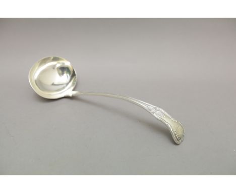 A Silver Soup Ladle Hallmarked 1899, 11oz