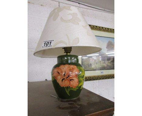 Moorcroft Magnolia table lamp