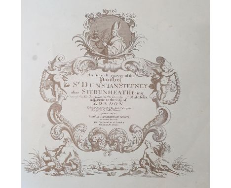 A Facsimile of the Ordnance Surveyors' Drawings of the London Area 1799-1808, and other assorted maps (all unframed) 