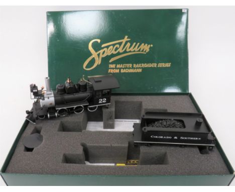 Boxed Spectrum Bachmann Steam Locomotive25262 Colorado & Southern steam engine and coal tender.  Clean condition in maker's b