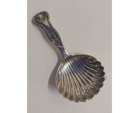 SILVER CADDY SPOON - EDINBURGH 1881/82