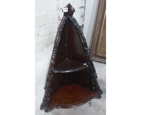 ANTIQUE CORNER SHELF BRACKETS