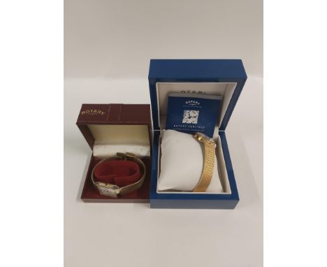 2 ROTARY WRIST WATCHES