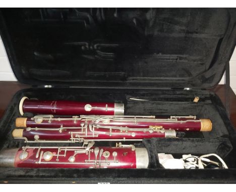 LOUIS MKIII BASSOON IN CASE MADE FOR RUDALL CARTE &amp; CO LONDON